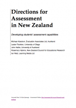 Cover page of Directions for Assessment in New Zealand (DANZ) report