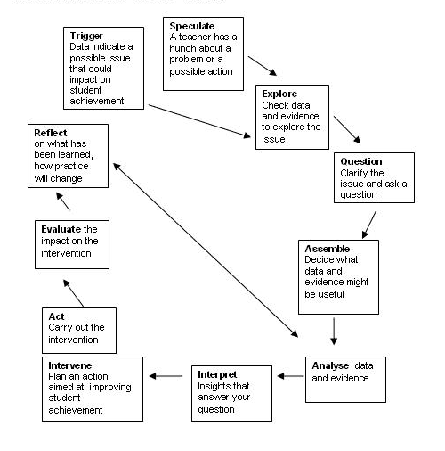 The evidence-driven decision making cycle