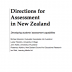 Cover page of Directions for Assessment in New Zealand (DANZ) report
